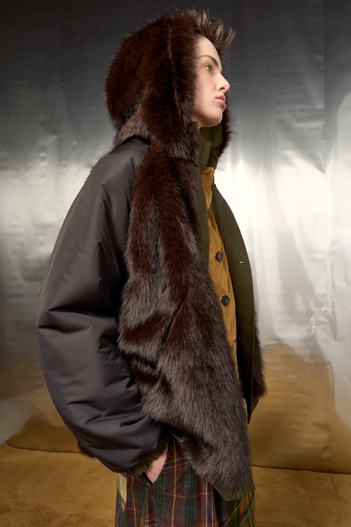 Faux Fur Jacke
