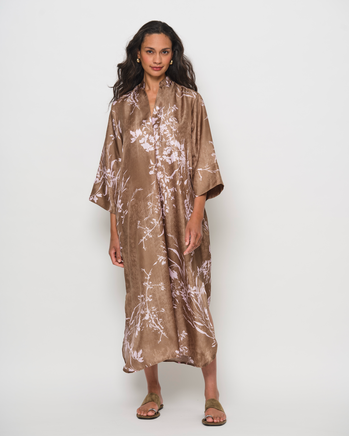 Long Pop-Over Dress