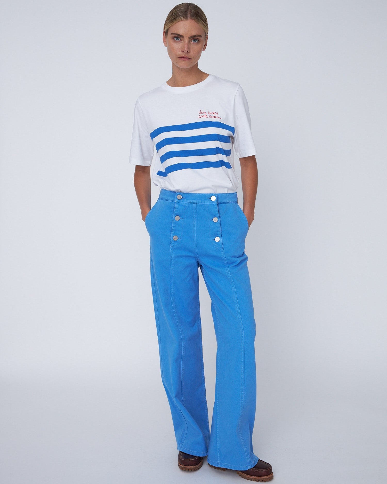 Sailor Pants | Blau
