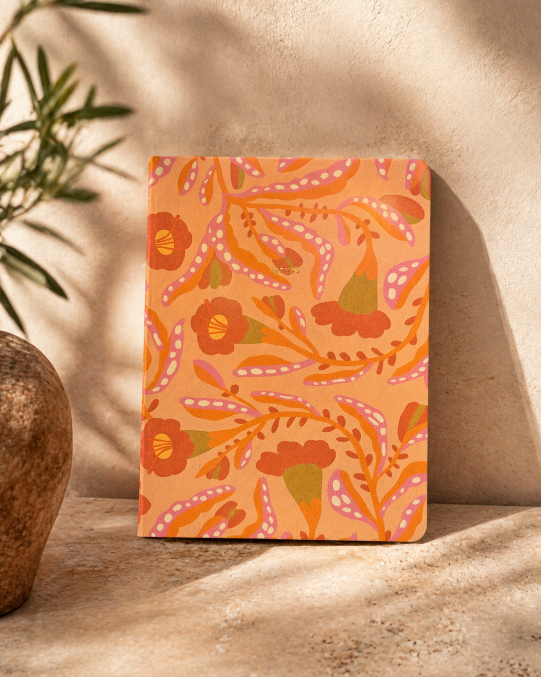 Happy Flowers Note Book