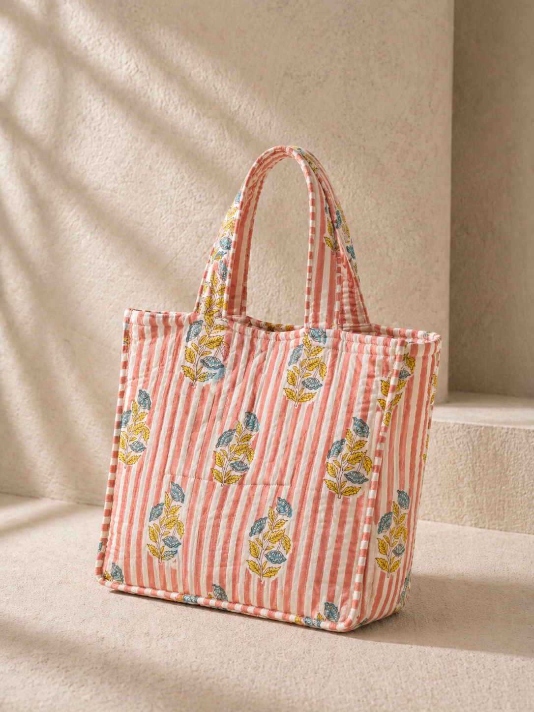 Quilted Tote | Beaulieu 40x39x10 cm