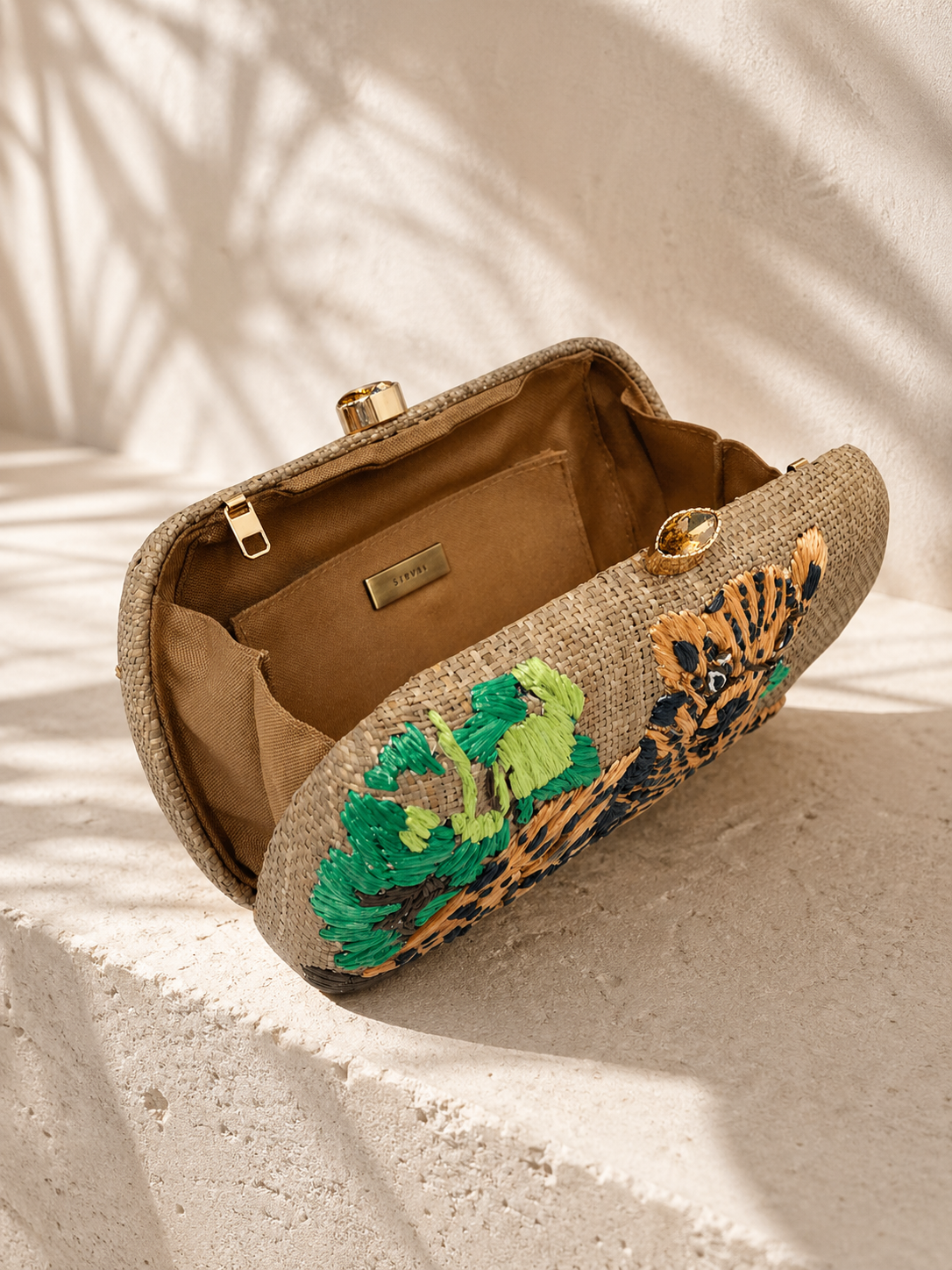 Clutch Josephine in Leopard