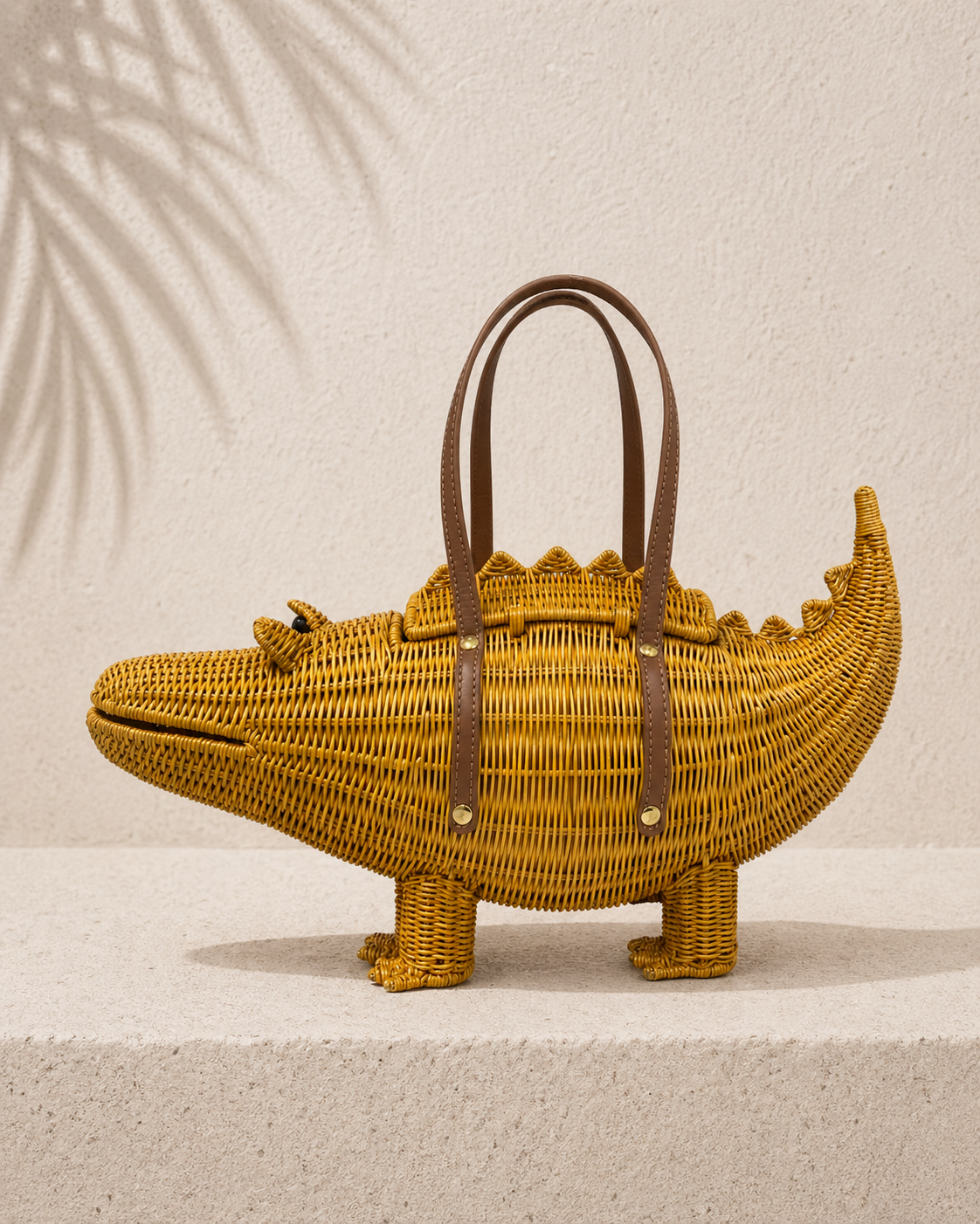 Bag Crocodile in Yellow