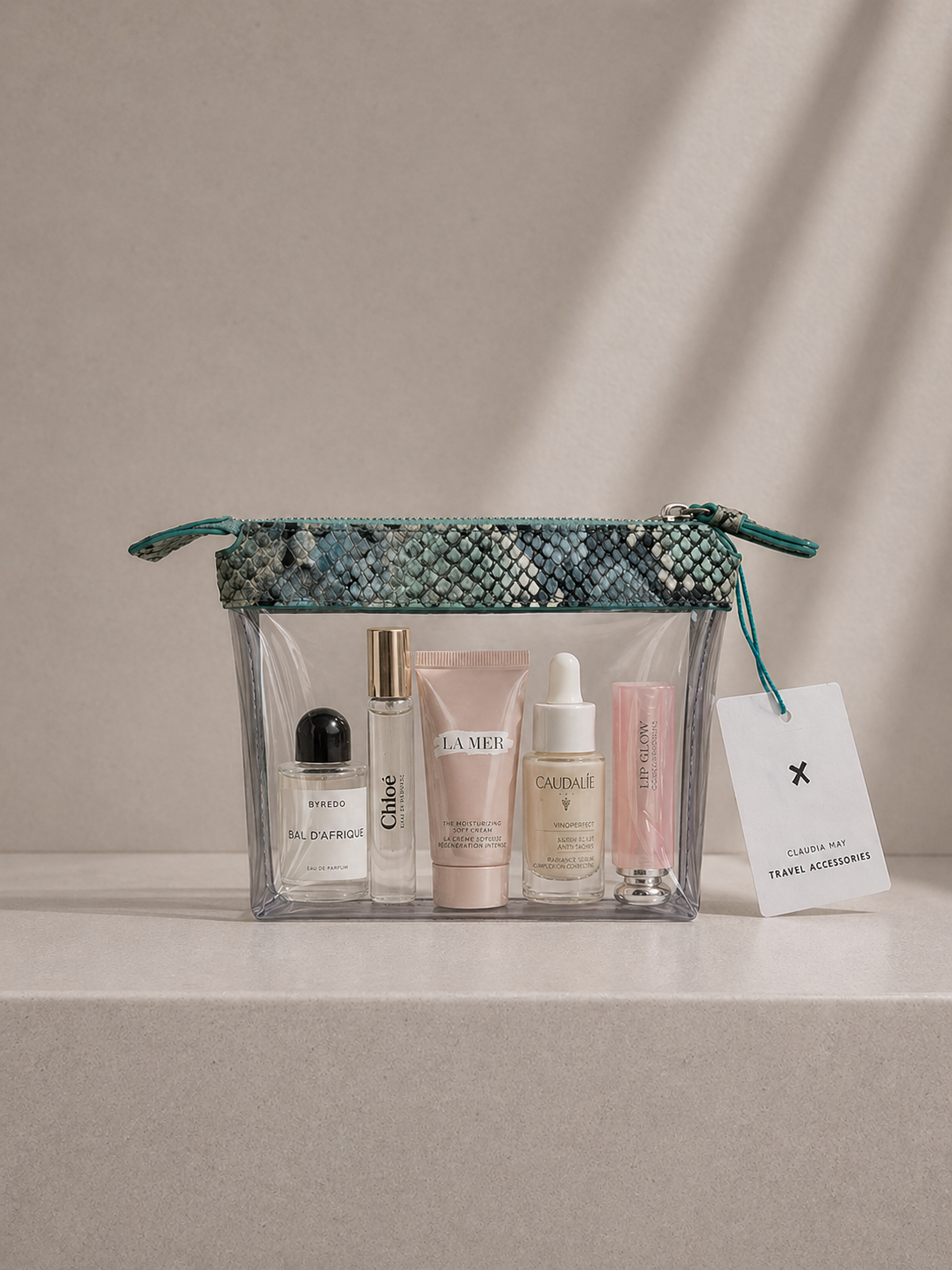 Travel Bag Poppy | Snake Sky
