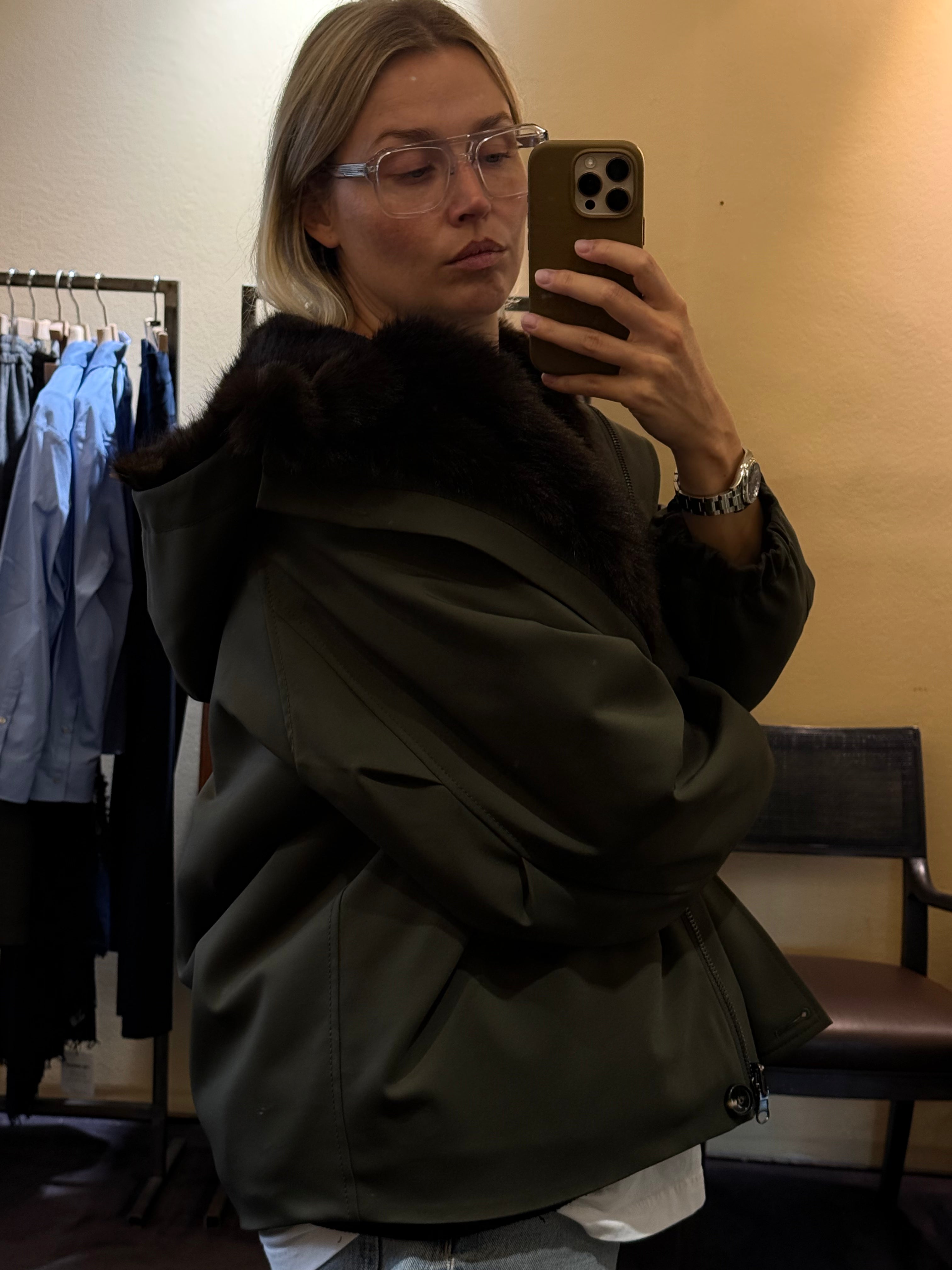 Faux Fur Jacke