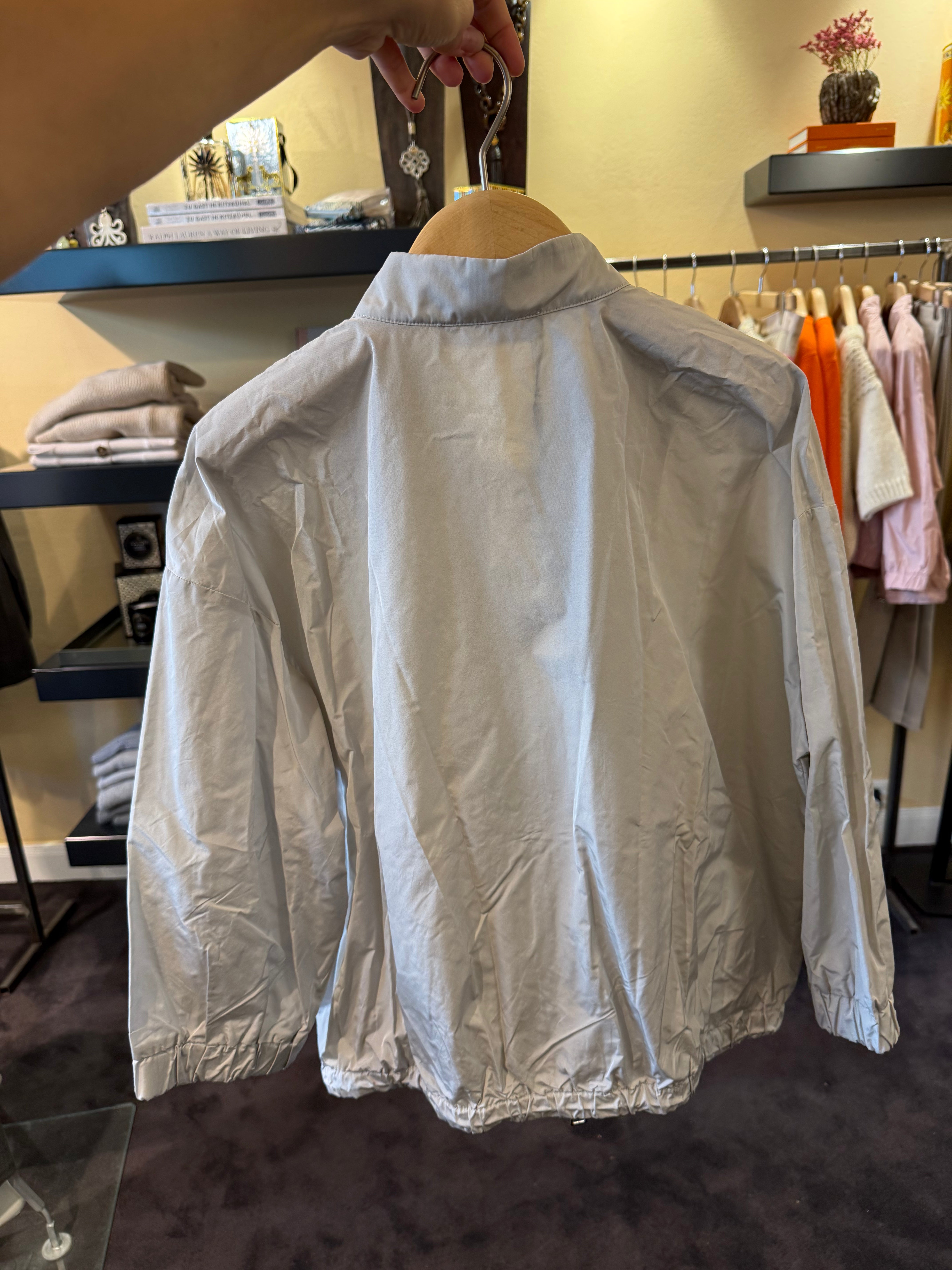 Taft Blouson | Pearl
