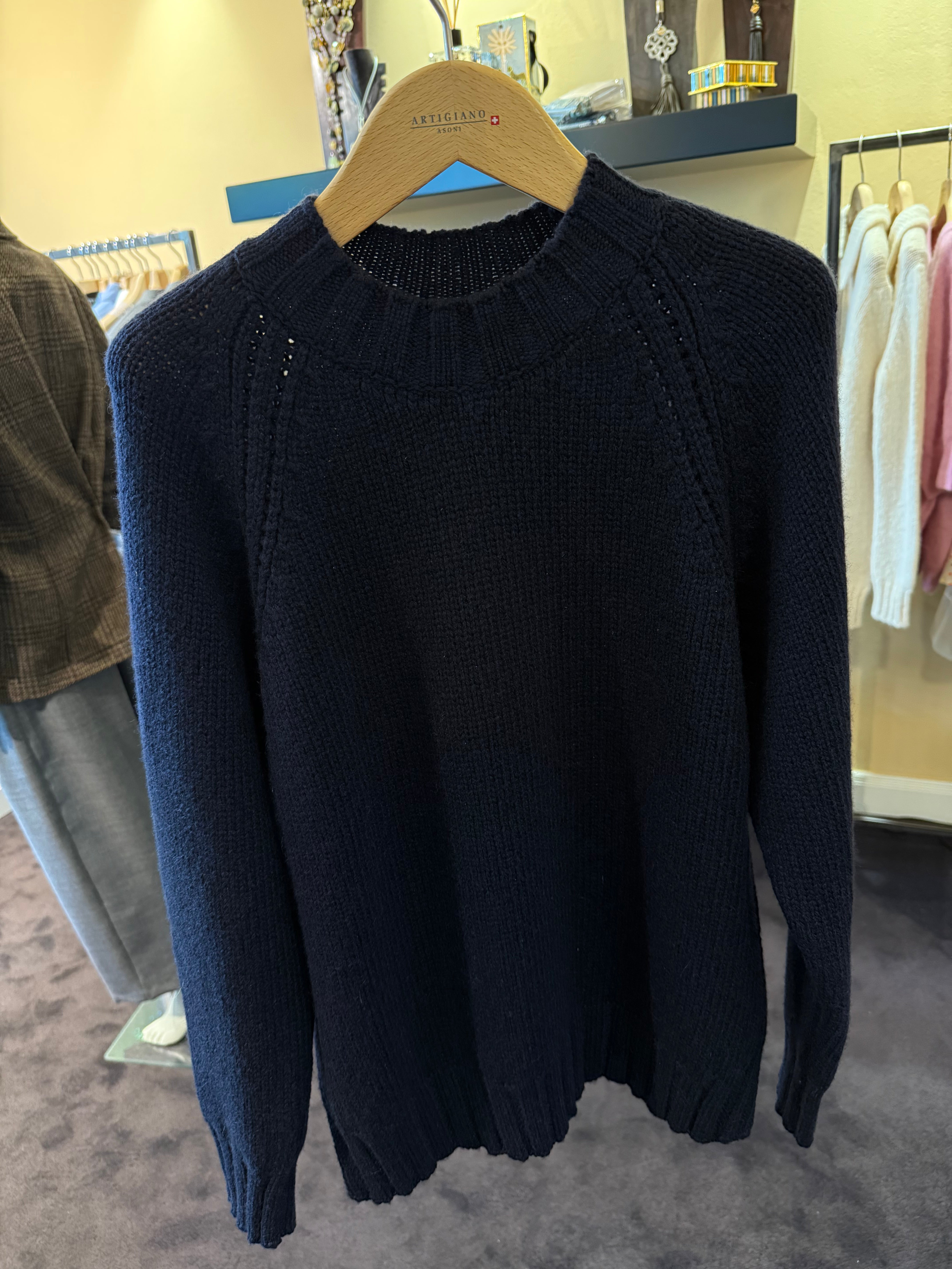 Cashmere Pullover | Dunkelblau
