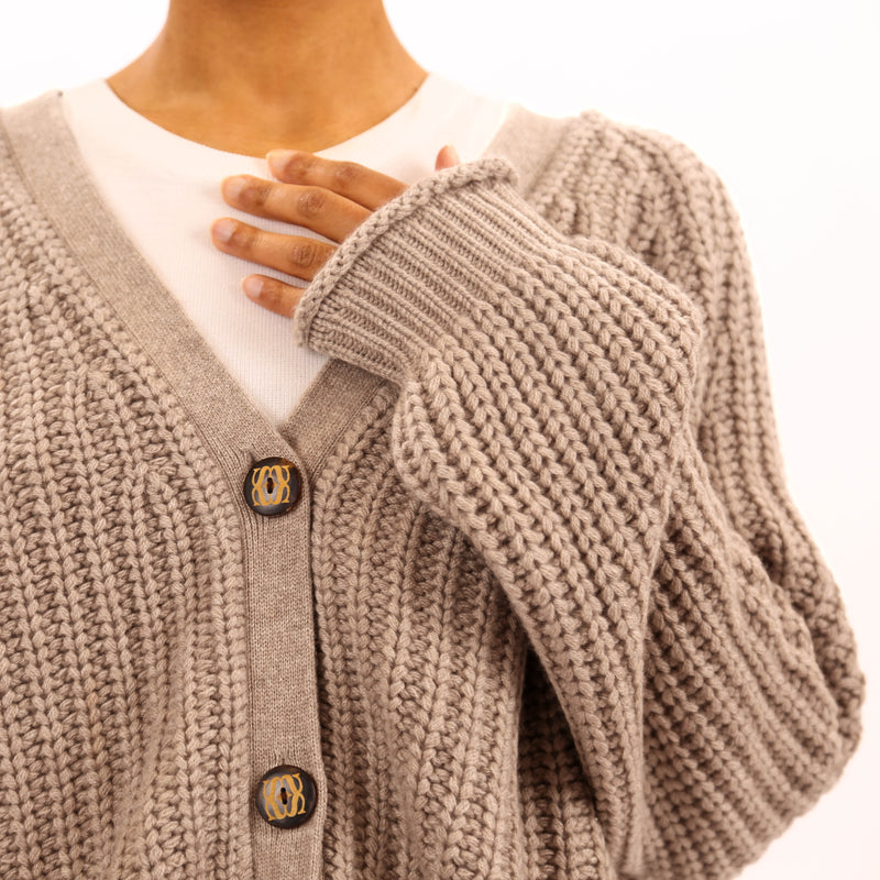Cardigan Lena in Beige