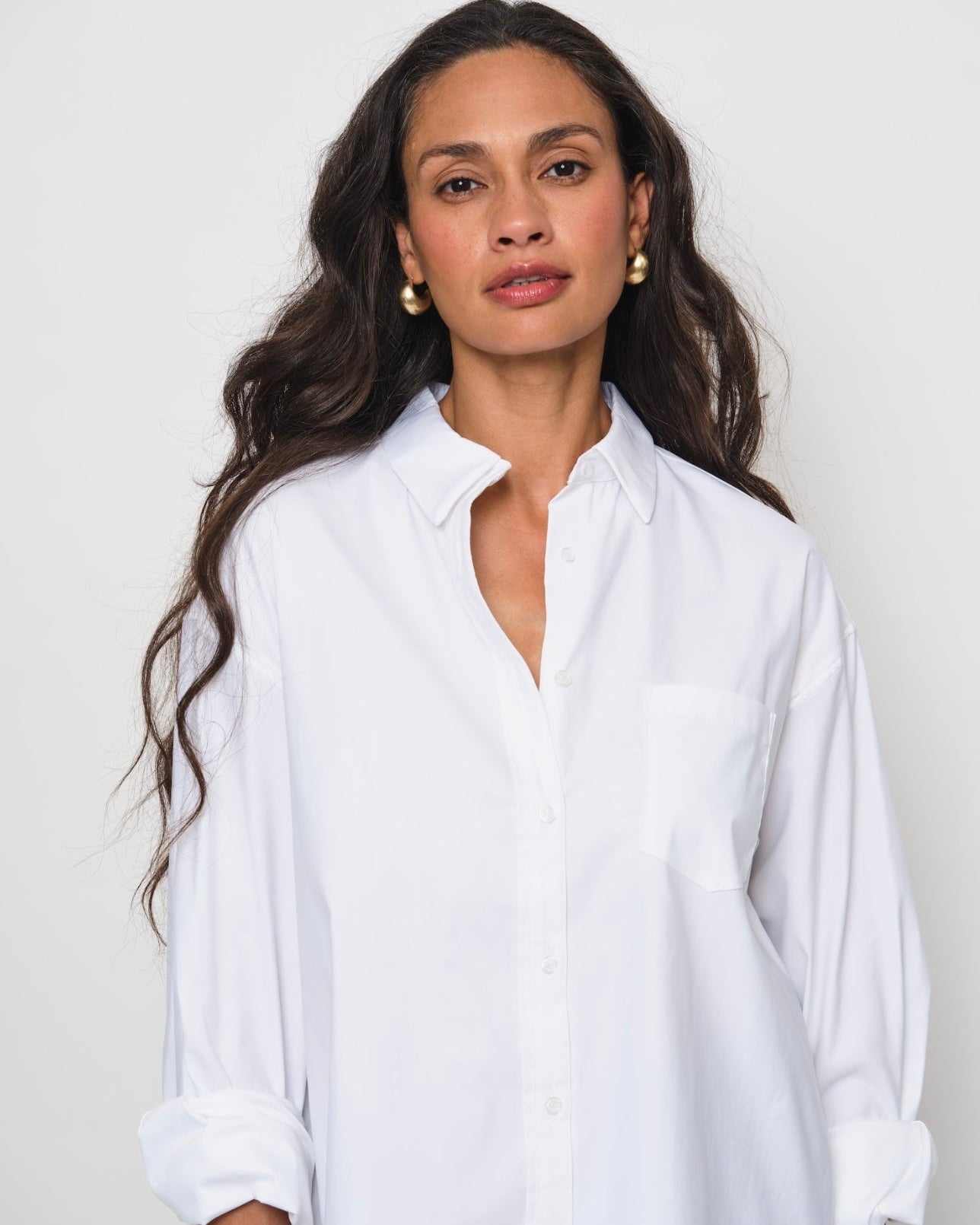 Bluse Classic | Weiß