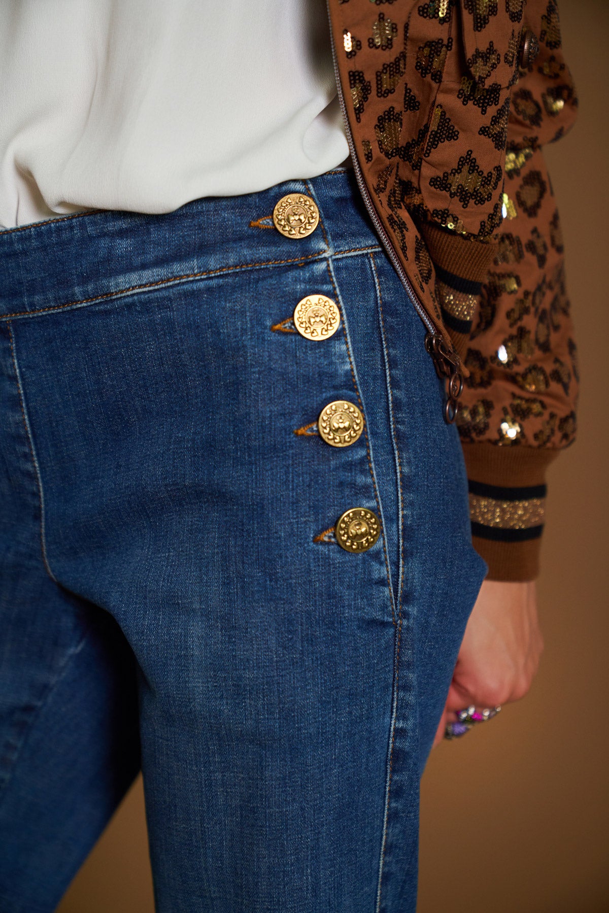 Sailor Jeans mit Bootcut | Denim