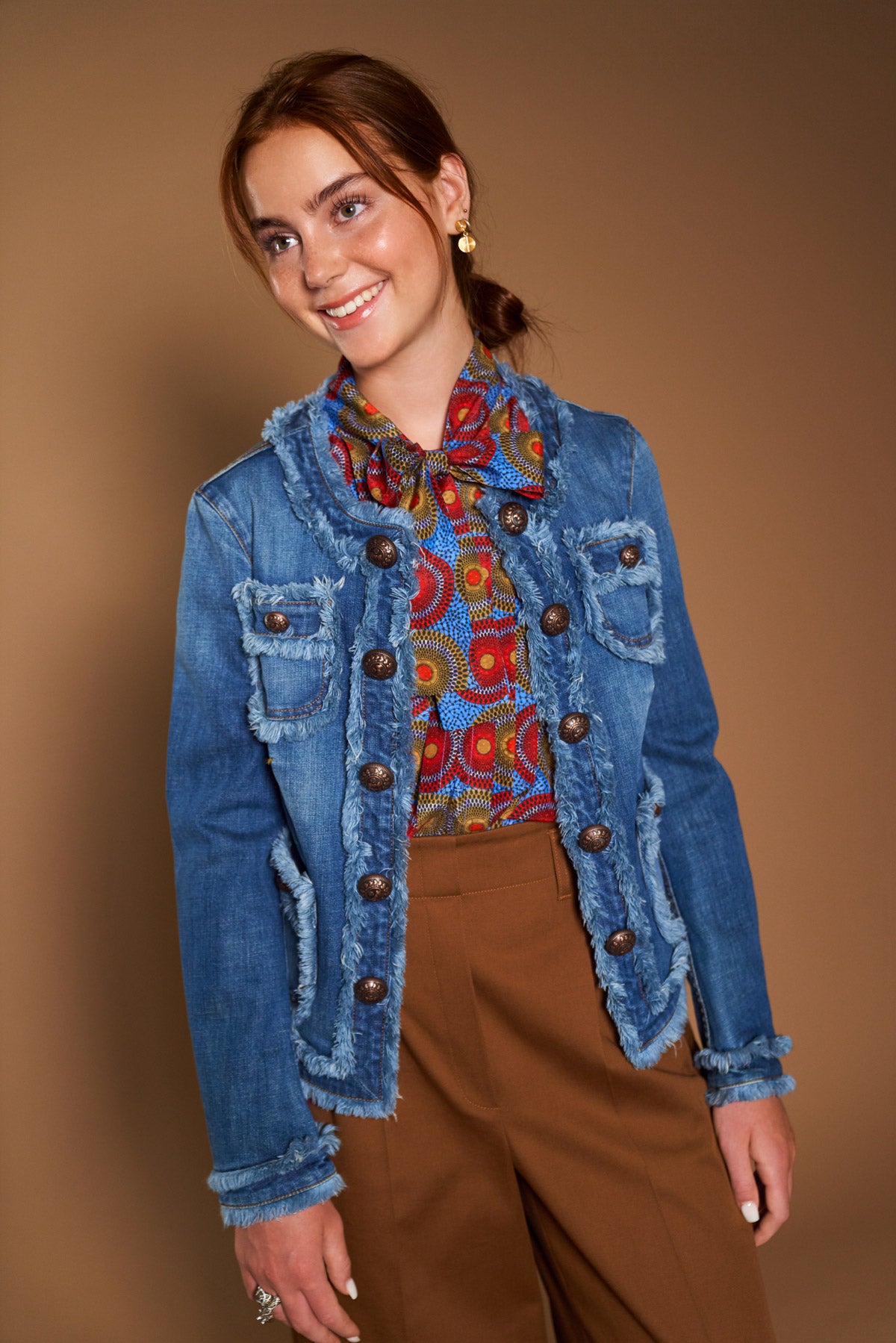 Jeansjacke aus Baumwolle | Denim
