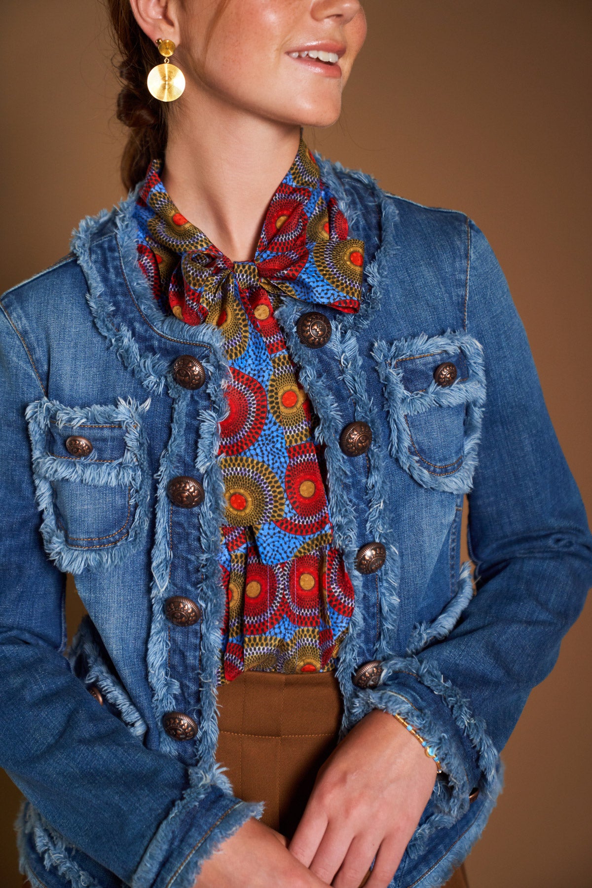 Jeansjacke aus Baumwolle | Denim