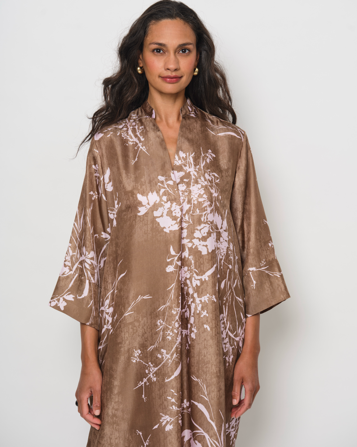 Long Pop-Over Dress