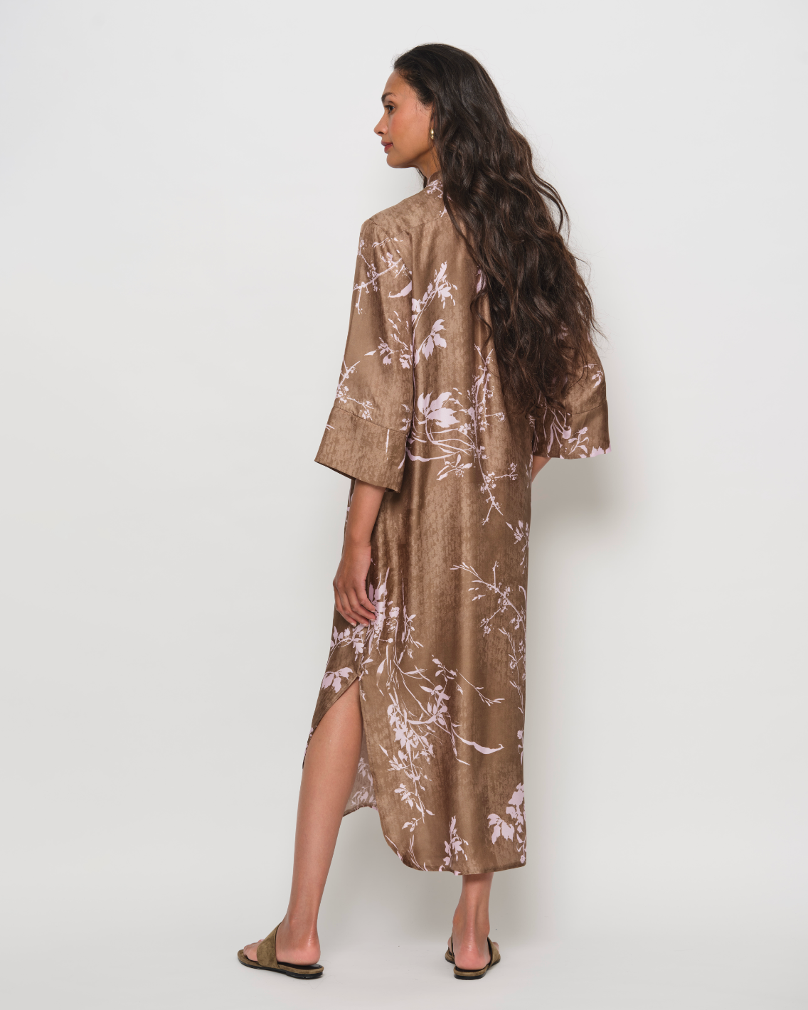 Long Pop-Over Dress
