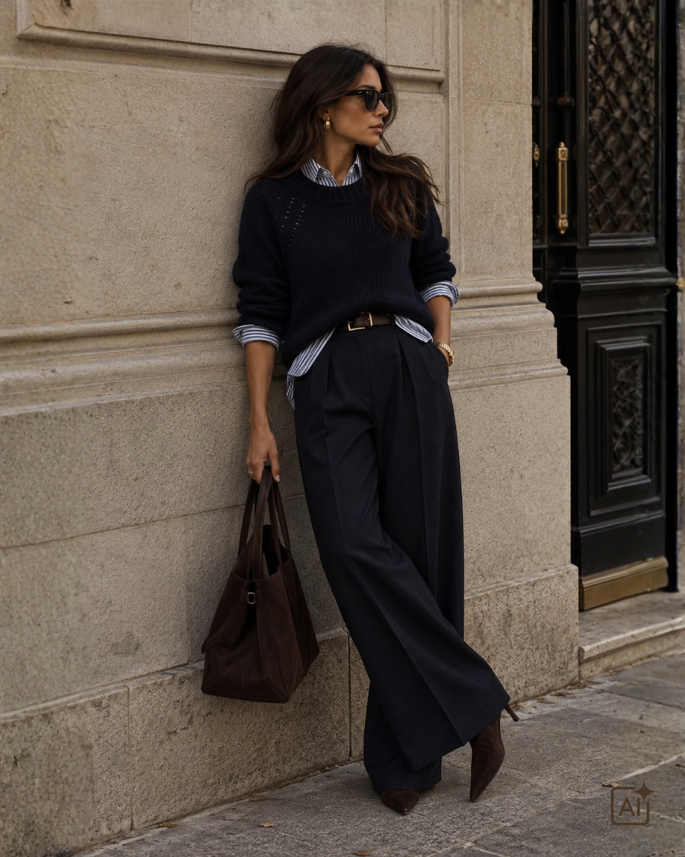Cashmere Pullover | Dunkelblau