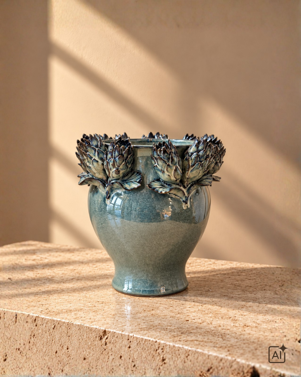 Vase Artischoke Klein | Verde