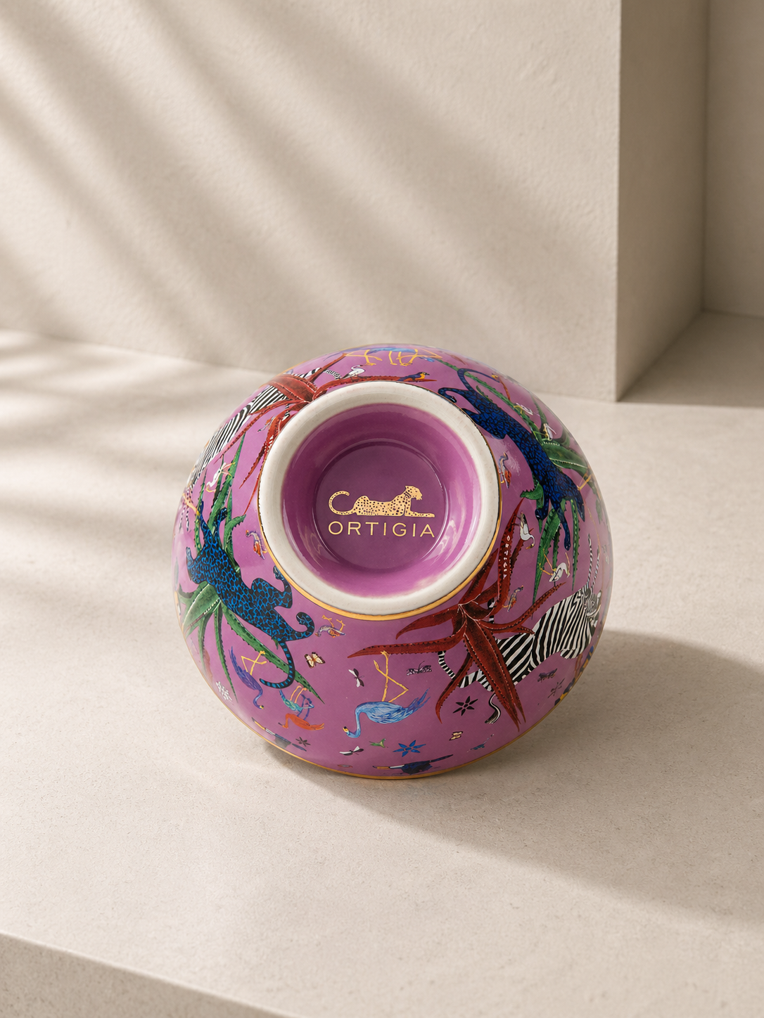 Jungle Schale in Pink