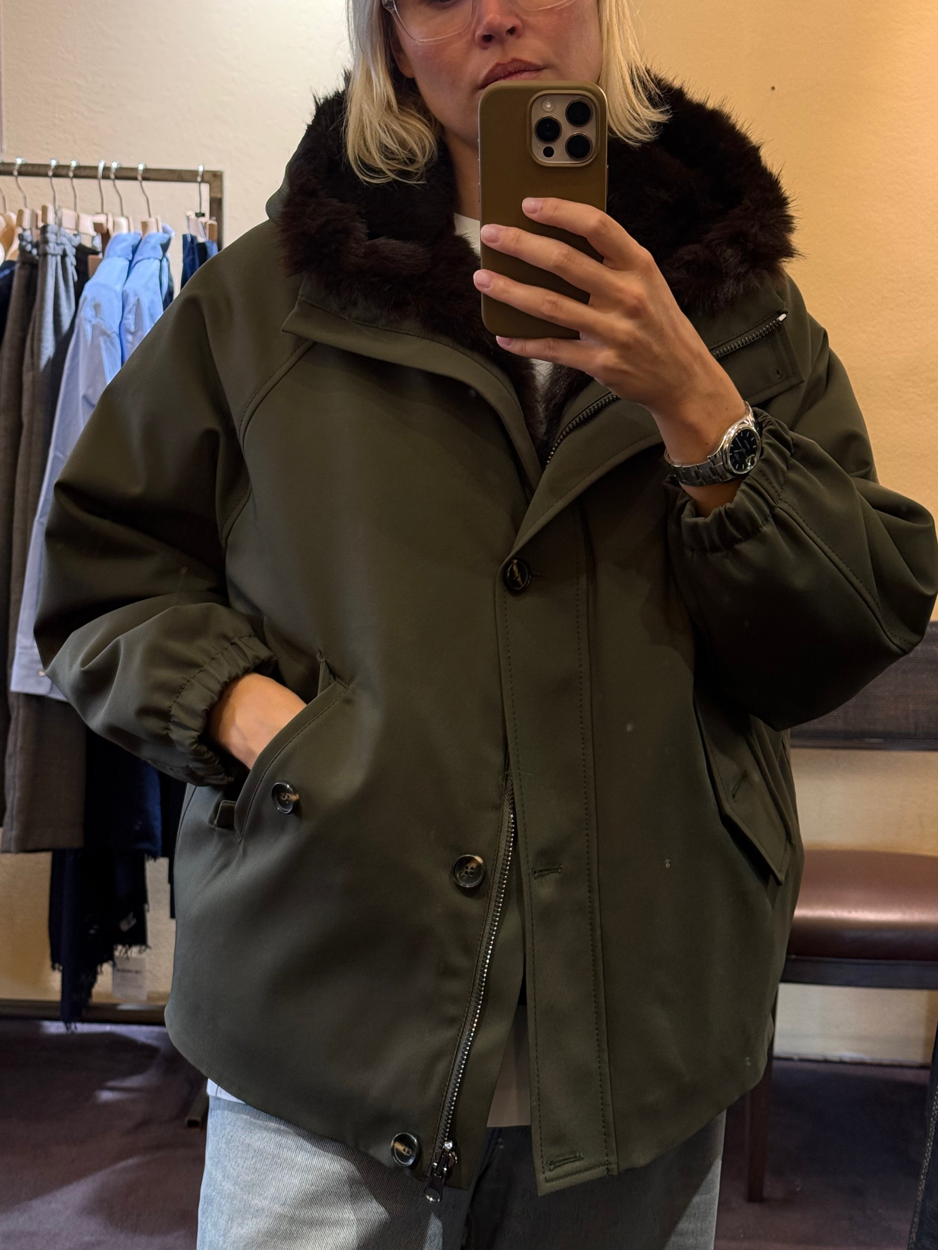 Faux Fur Jacke