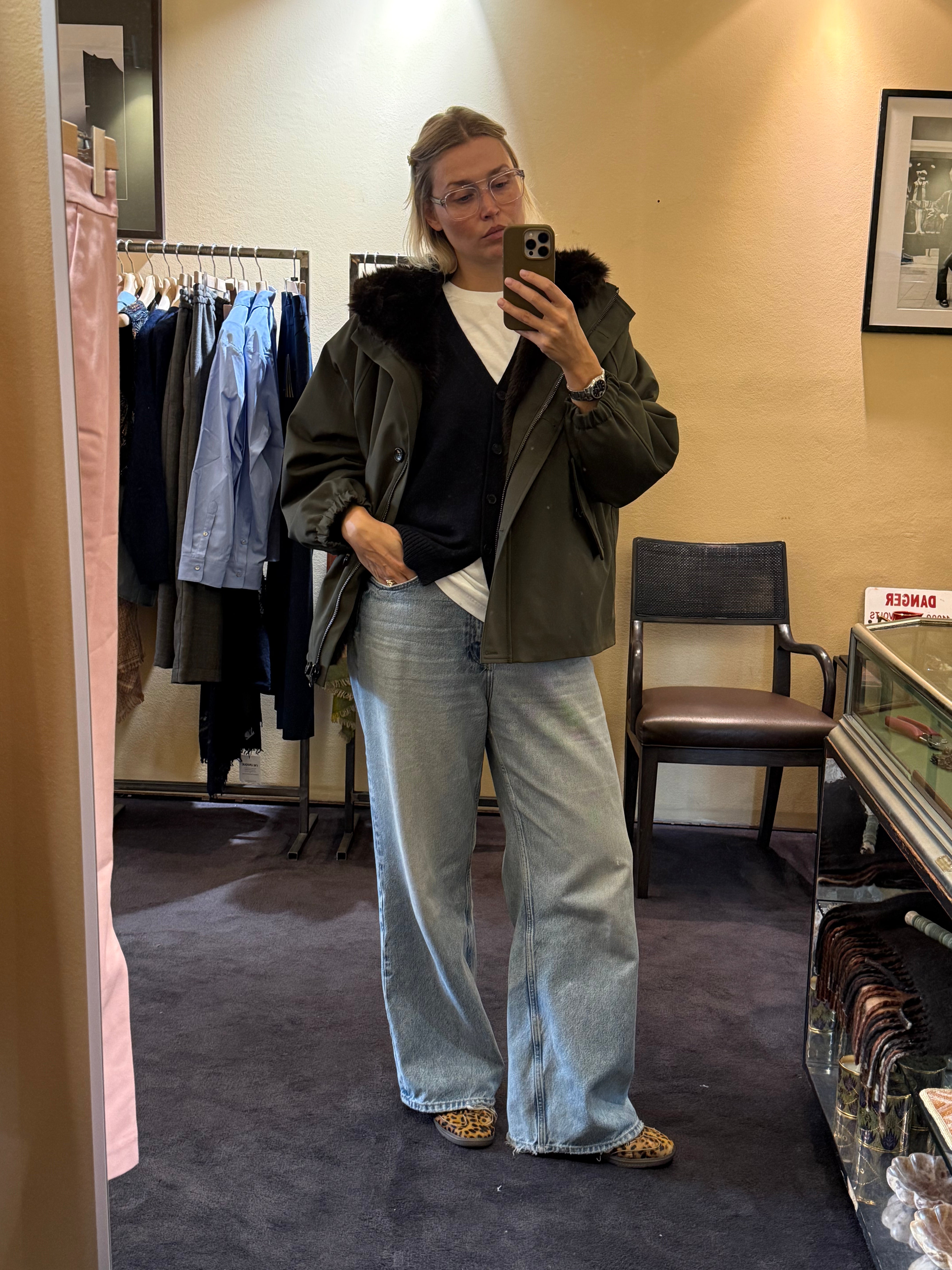 Faux Fur Jacke