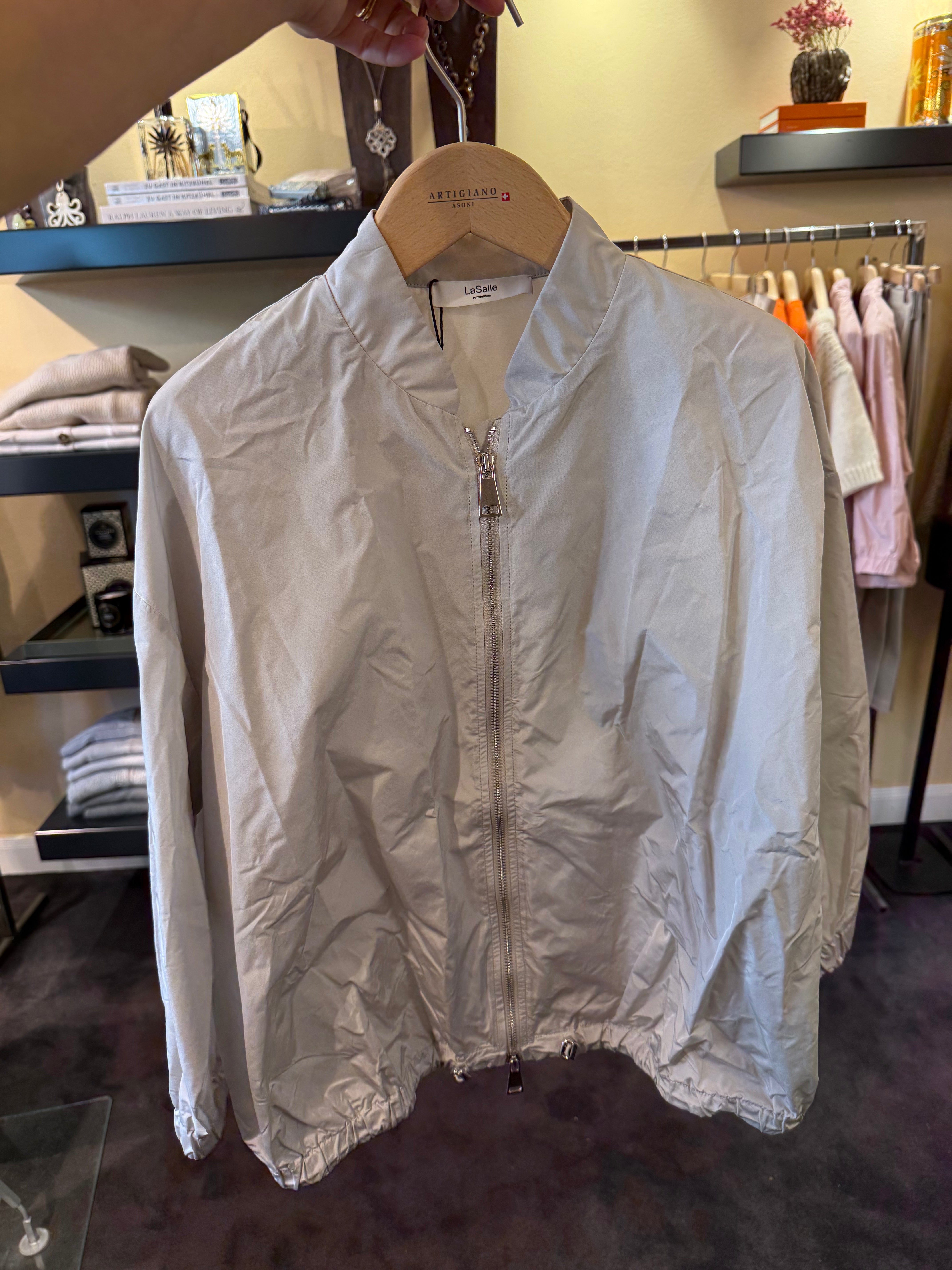 Taft Blouson | Pearl