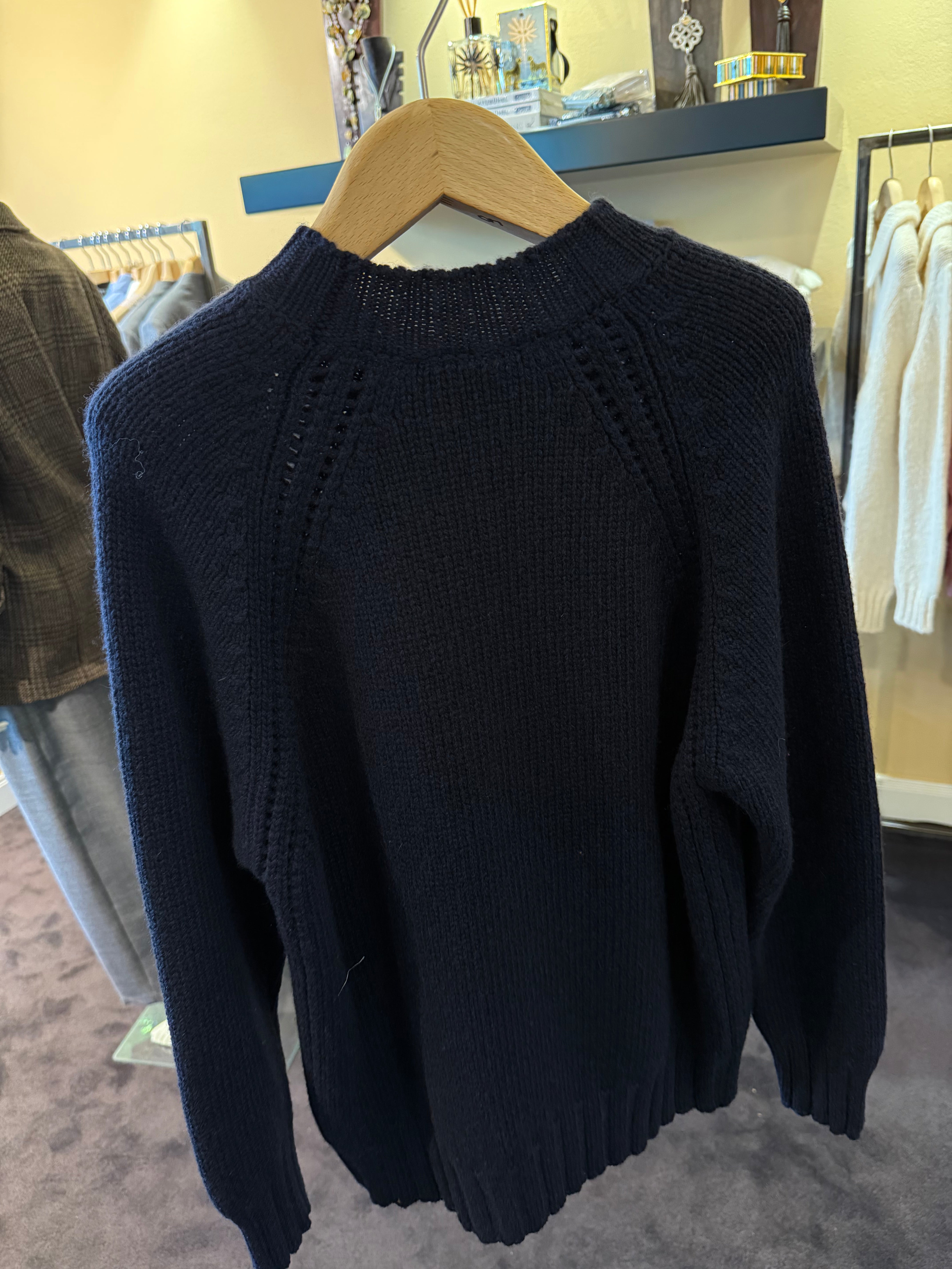 Cashmere Pullover | Dunkelblau