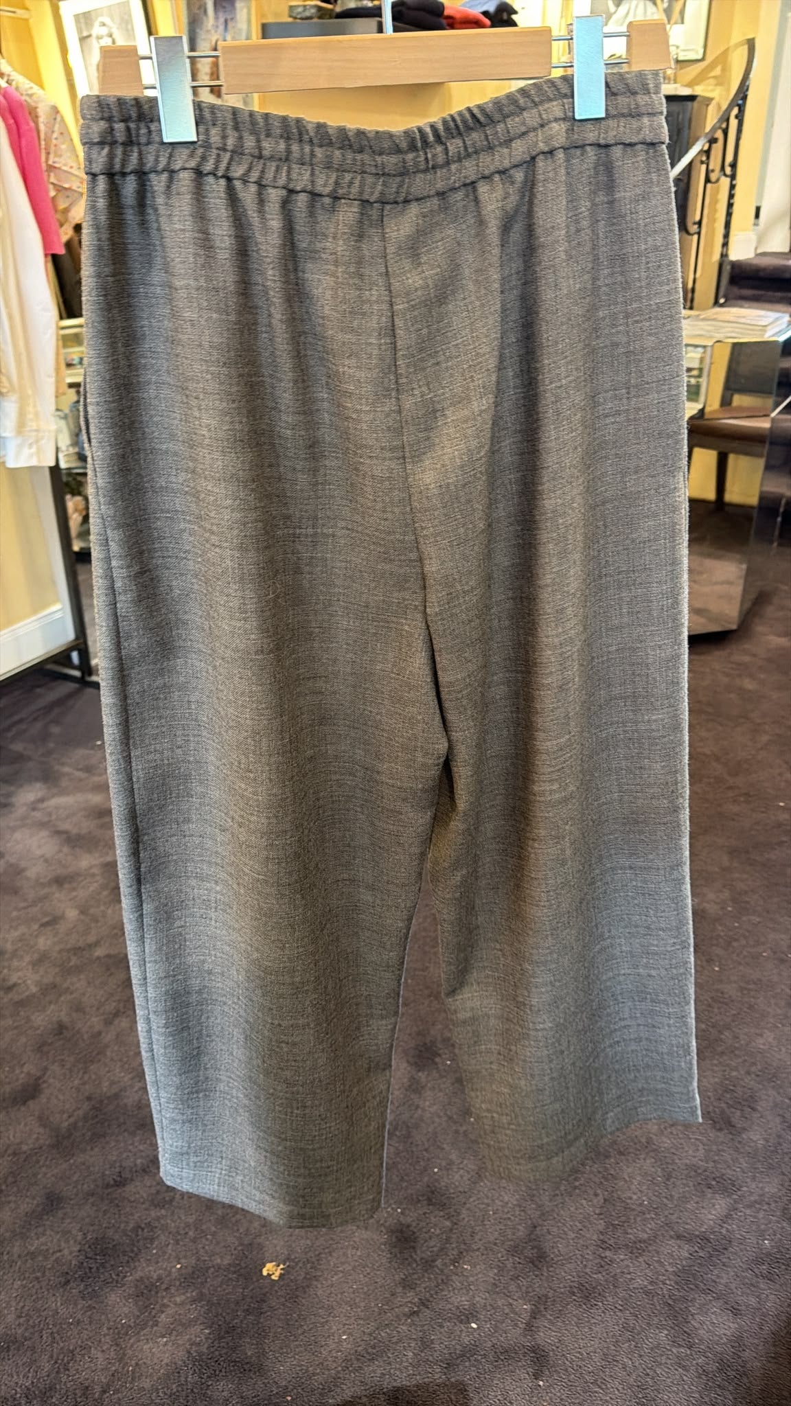 Hose mit Gummizug | Grau